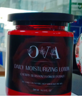 Ova Caviar Daily Moisturizing Cherry Blossom Body Lotion 500ml