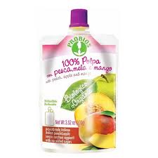 Probios Organic Peach, Apple and Mango Puree 100g
