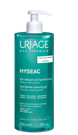 Uriage Hyseac Cleansing Gel 500ml