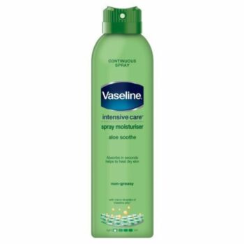 Vaseline Aloe Soothe Spray Moisturiser 190ml