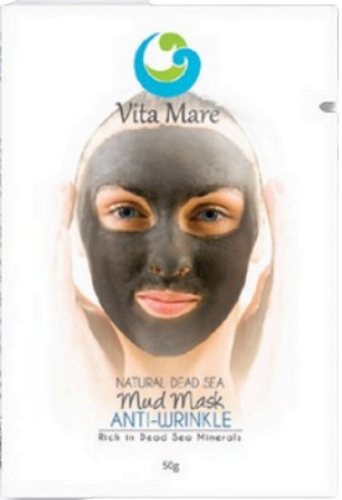 Vita Mare Anti Wrinkle Natural Dead Sea Mud Mask 50g