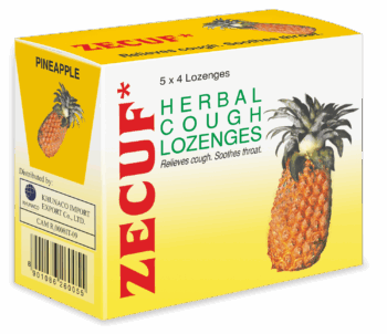 Zecuf Herbal Pineapple 24 Lozenges