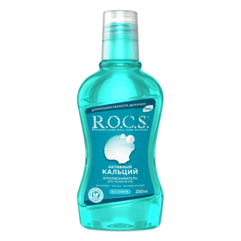R.O.C.S Active Alcohol Free Mouth Wash 250ml