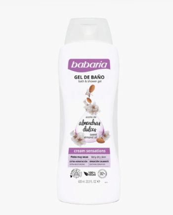 Babaria Almond Oil Shower Gel 600ml