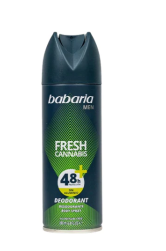 Babaria Fresh Cannabis Deodorant Spray For Men 200ml