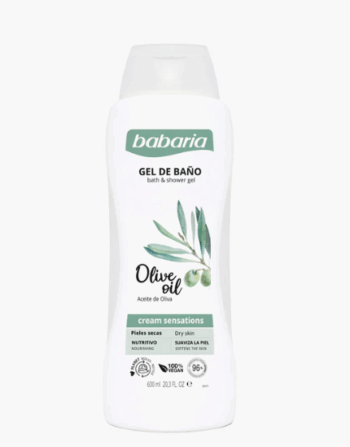 Babaria Olive Oil Bath and Shower Creamy Gel 600ml