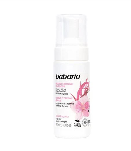 Babaria Rose Mousse Cleaner 150ml Babaria Rose Mousse Cleaner 150ml