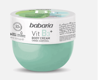 Babaria Vitamin B3 Body Cream 400ml
