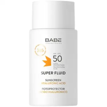 Babe Super Fluid Spf 50 Sunblock With Hyaluronic Acid 50ml