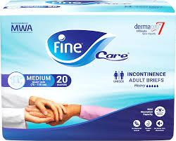 Fine Care (M) 20 Adult Diapers