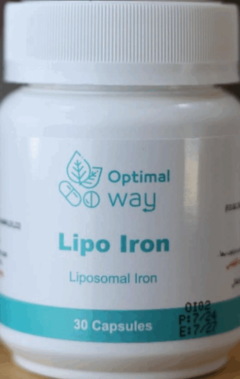 Lipo Iron 27mg 30 Capsules