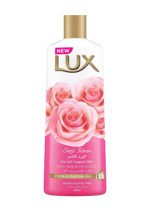 Lux Soft Rose Body Wash 500ml