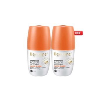 Offer Beesline Whitening Deodorant Pacific Islands Roll On 50ml Buy 1 Get 1 Free