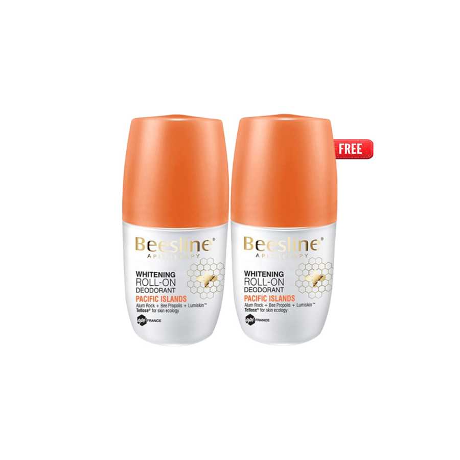 Offer Beesline Whitening Deodorant Pacific Islands Roll On 50ml Buy 1 Get 1 Free Offer Beesline Whitening Deodorant Pacific Islands Roll On 50ml Buy 1 Get 1 Free