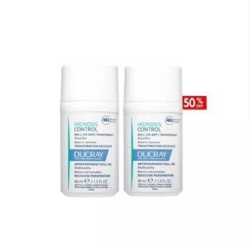 Offer Ducray Hidrosis Control Anti Prespirant Deodorant Roll On 40ml - 2 Pcs Special Price sifsaf