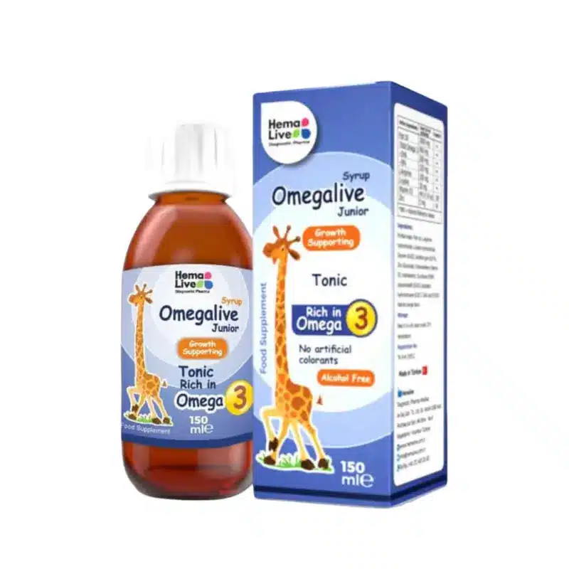 Omegalive JUNIOR Syrup 150 ml Omegalive JUNIOR Syrup 150 ml
