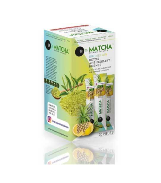 Pineapple and Lemon Matcha 20 Sticks