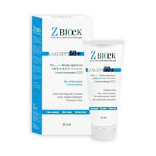Z Block Sunblock Spf 50+ Gel 50ml