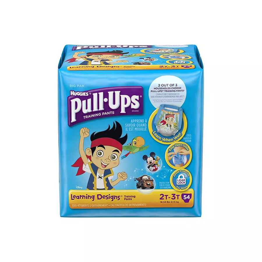 Huggies Pull-Ups Boys Training Pants, 8-15 Kg Huggies Pull-Ups Boys Training Pants, 8-15 Kg