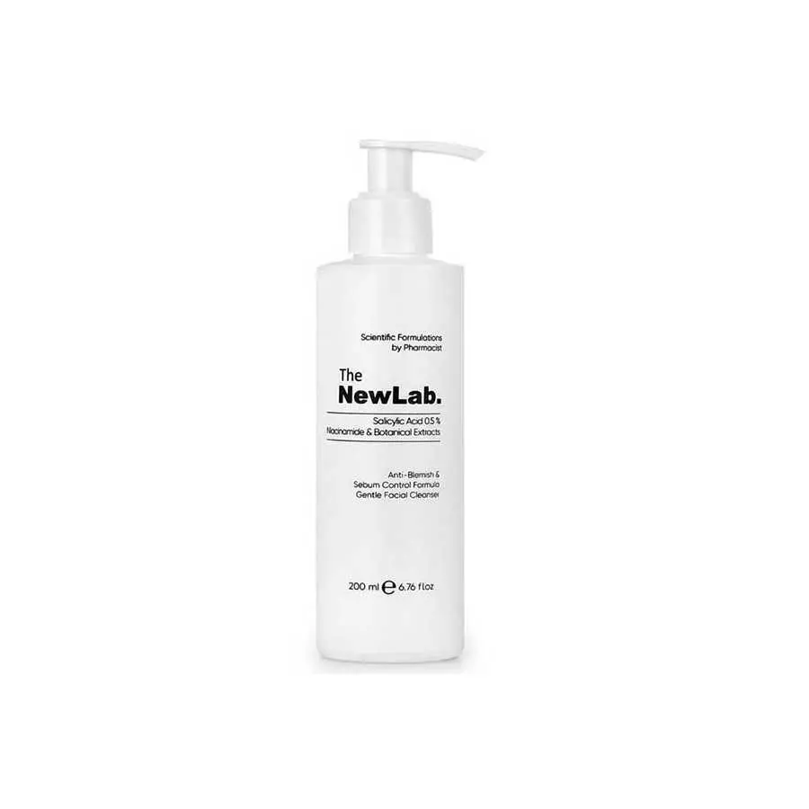 The NewLab Anti-Acne & Sebum Control Facial Cleanser 200Ml The NewLab Anti-Acne & Sebum Control Facial Cleanser 200ml
