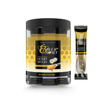 Bee and Honey Flower Honey Spoon