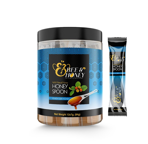 Bee and Honey Yemeni Sidr Honey Spoon Bee and Honey Yemeni Sidr Honey Spoon
