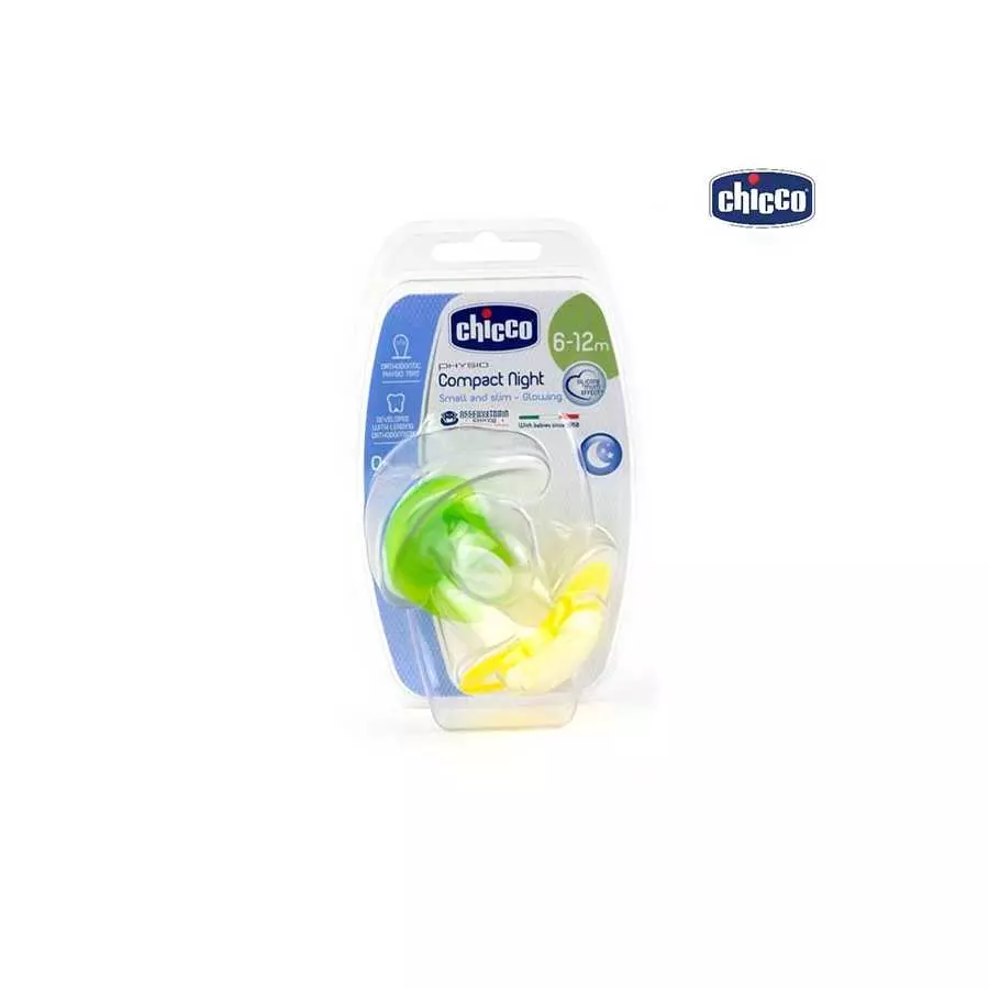 Chicco Physio Compact Night Soother 12m+ Chicco Physio Compact Night Soother 12m+