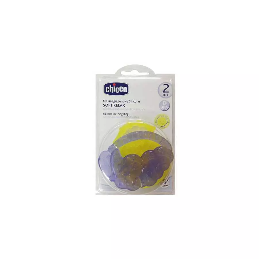 Chicco Silicone Teething Ring 2m+ Chicco Silicone Teething Ring 2m+