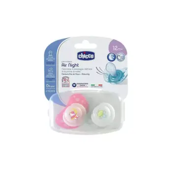 Chicco Soother Air Night 2 Pieces 12m+