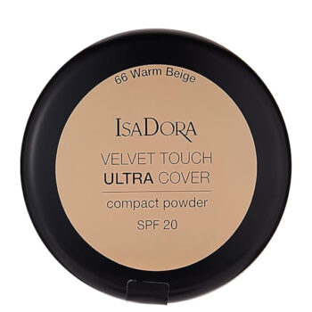 Isadora Sheer Cover Compact Powder 66 Warm Beige