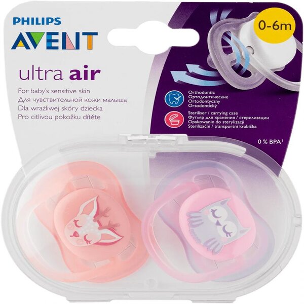 AVENT-SOOTHER-ULTRA-AIR-0-6M Avent Soother Ultra Air 0-6M