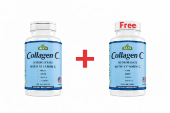 Alfa Vitamins Collagen C 120 Capsules Buy 1 Get 1 Free