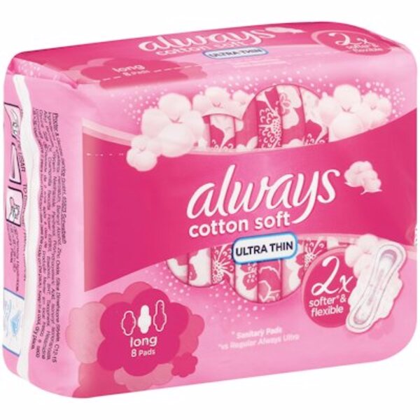 Always-Ultra-Softer-&Flexible-Larg-8-Pads (1) Always Ultra Softer & Flexible Larg 8 Pads