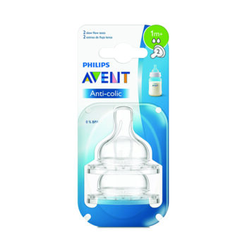 Avent Nipple Classic Pair 1M+