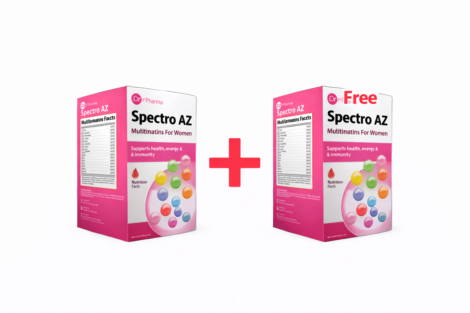 BT Pharma Spectro AZ Multivitamins for Women 30 Tablets Buy 1 Get 1 Free BT Pharma Spectro AZ Multivitamins for Women 30 Tablets Buy 1 Get 1 Free