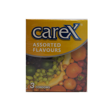 Carex Assorted Flavours 3 Condoms
