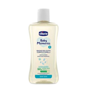 Chicco Baby Moments Body Wash & Shampoo 200ML
