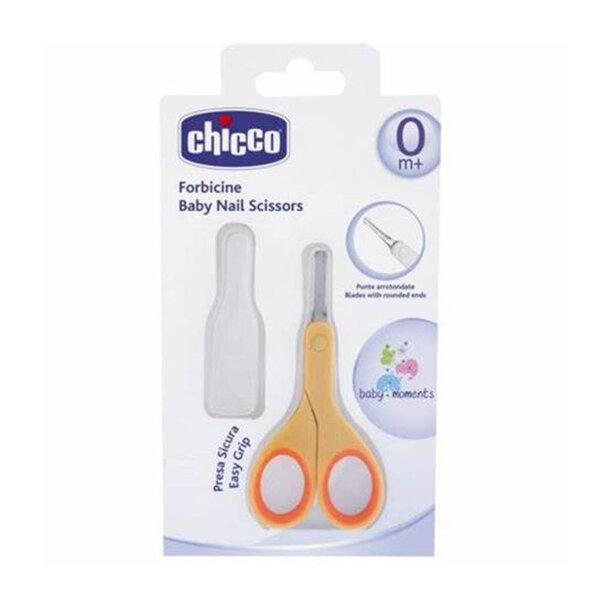 Chicco Baby Nail Scissors Yellow Chicco Baby Nail Scissors Yellow