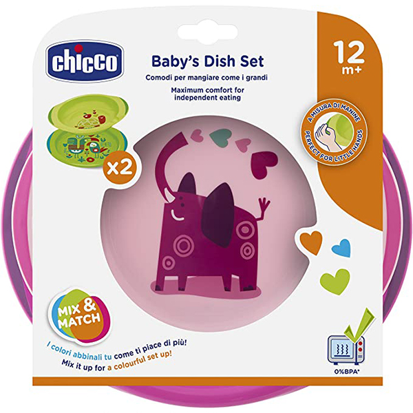 Chicco Dish Set 12M+ Chicco Dish Set 12M+