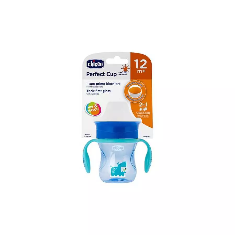 Chicco Perfect Cup Blue 200ml 12M+ Chicco Perfect Cup Blue 200ml 12M+