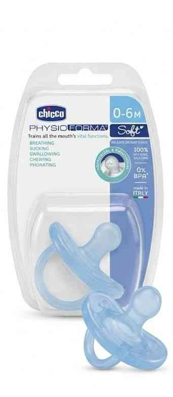 Chicco Physio Silicone Soother 0-6m