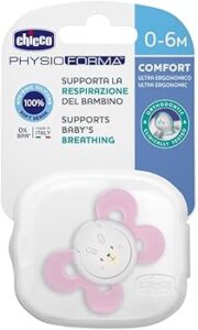 Chicco PhysioForma Comfort Soother Pink 0-6M, 1 Piece