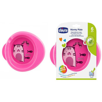 Chicco Warmy Plate Pink 6M+