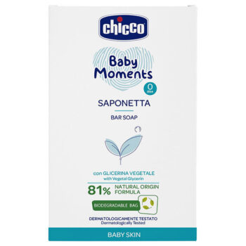 Chicco baby moments Bar Soap 100g
