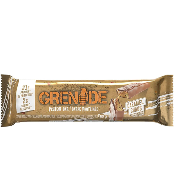 Grenade Caramel Chaos Protein Bar 60 Gram Grenade Caramel Chaos Protein Bar 60 Gram