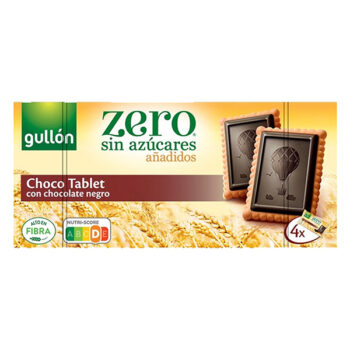 Gullon Biscuit Chocco Tablet Zero Sugar 150 Gram