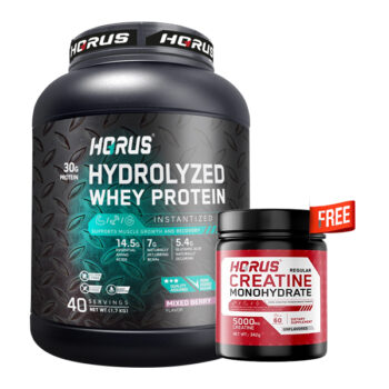 Horus Hydrolyzed Whey Protein Mixed Berry Flavor 1.7 kg (40 Serving)