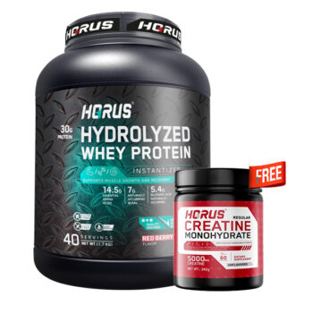 Horus Hydrolyzed Whey Protein Red Berry Flavor 1.7 Kg (40 Serving)