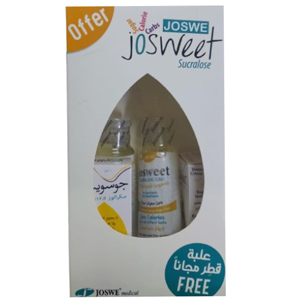 Josweet Syrup 200ml and Josweet Drops 20ml Offer Josweet Syrup 200ml and Josweet Drops 20ml Offer
