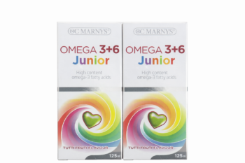 Marnys Omega 3+6 Junior Syrup 125ml Buy 1 Get 1 Free